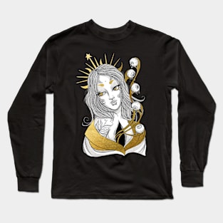 Golden Virgin Long Sleeve T-Shirt